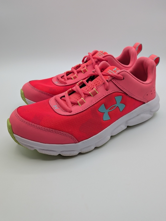 Under Armour Other - UA- Under Armour Assert 8 Grade School Kids' Running Shoes Pinkadelic/Whit Sz 7Y